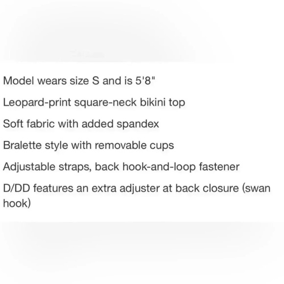 🆕Leopard Print Bikini Top - Picture 6 of 13